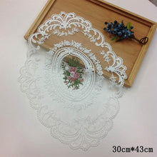 Load image into Gallery viewer, European Style Lace Insulation Plate Mat
