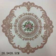 Load image into Gallery viewer, European Style Lace Insulation Plate Mat
